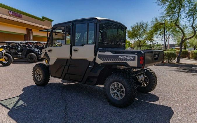 2025 Can-Am Defender MAX Limited HD10 Desert Tan & Stealth Bla