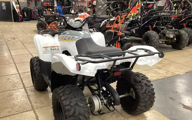 New 2024 YAMAHA GRIZZLY 90 WHITE AND ARMOR GRAY