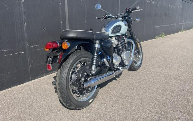 2023 Triumph Bonneville T120 Chrome Edition Meriden Blue