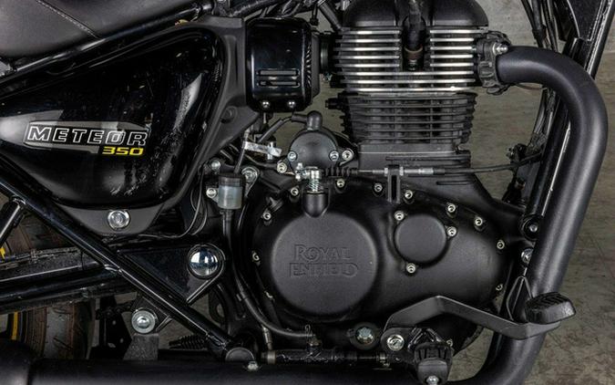 2023 Royal Enfield Meteor 350 Stellar Black 350