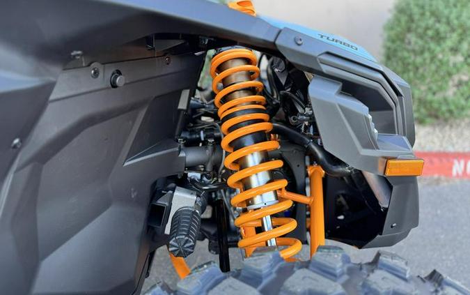 2026 Can-Am® Maverick X3 MAX DS Turbo Scandi Blue & Orange Crush