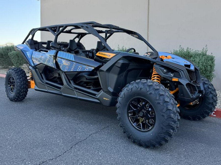 2026 Can-Am® Maverick X3 MAX DS Turbo Scandi Blue & Orange Crush