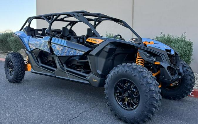 2026 Can-Am® Maverick X3 MAX DS Turbo Scandi Blue & Orange Crush