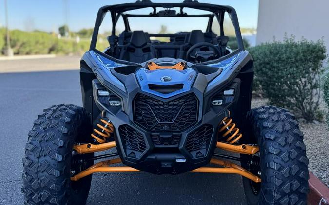 2026 Can-Am® Maverick X3 MAX DS Turbo Scandi Blue & Orange Crush