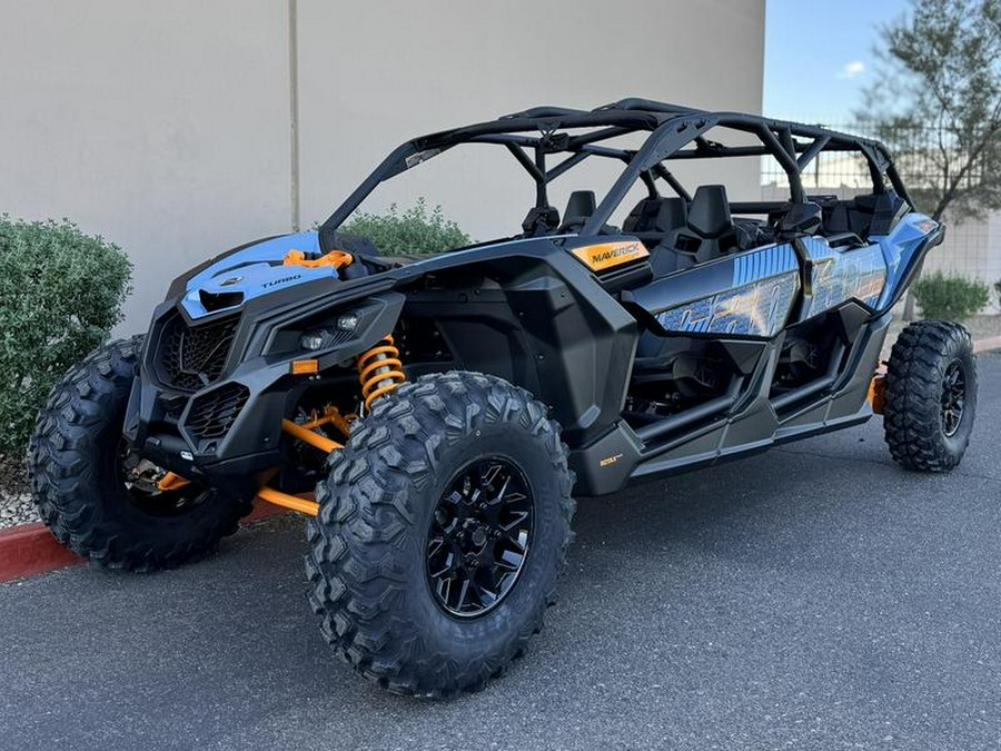 2026 Can-Am® Maverick X3 MAX DS Turbo Scandi Blue & Orange Crush