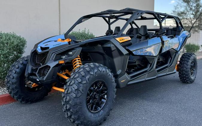 2026 Can-Am® Maverick X3 MAX DS Turbo Scandi Blue & Orange Crush