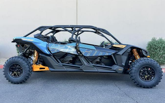 2026 Can-Am® Maverick X3 MAX DS Turbo Scandi Blue & Orange Crush