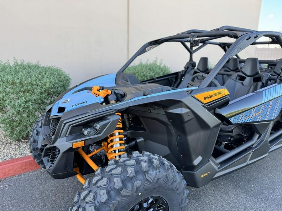 2026 Can-Am® Maverick X3 MAX DS Turbo Scandi Blue & Orange Crush