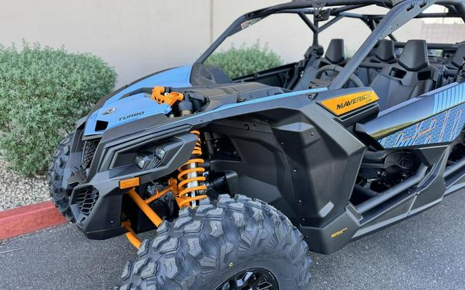 2026 Can-Am® Maverick X3 MAX DS Turbo Scandi Blue & Orange Crush