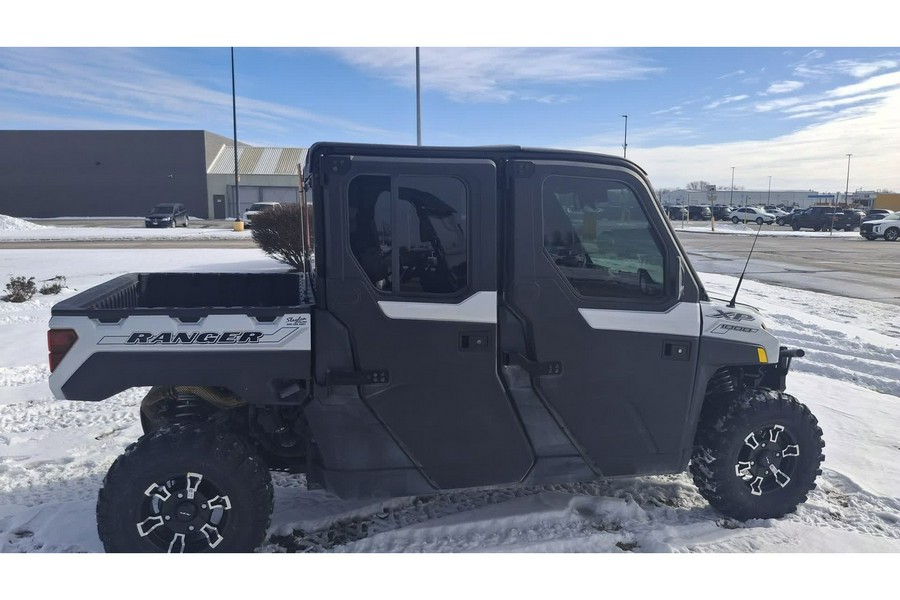 2022 Polaris RANGER CREW XP 1000 NorthStar Edition Ultimate Ghost White Metallic