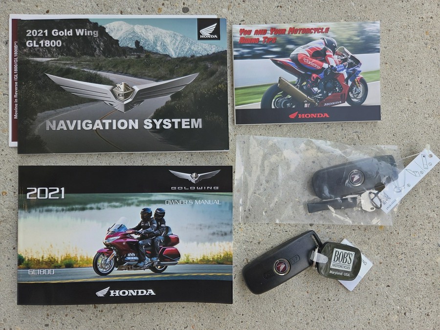 2021 HONDA GOLDWING DCT TOUR