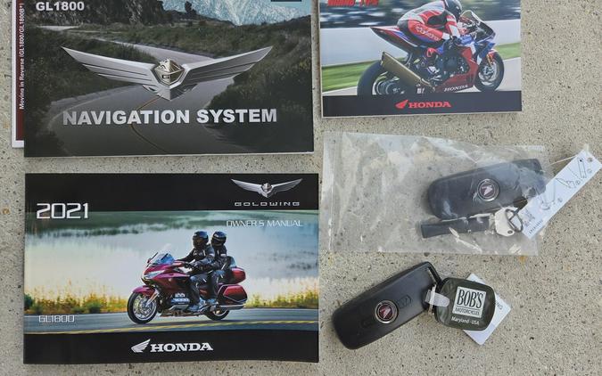 2021 HONDA GOLDWING DCT TOUR
