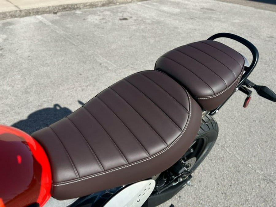 2026 Triumph Scrambler 400 X Baja Orange/Aluminium