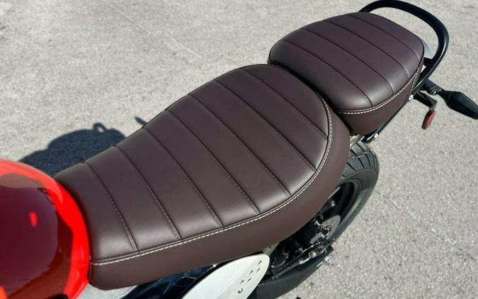 2026 Triumph Scrambler 400 X Baja Orange/Aluminium