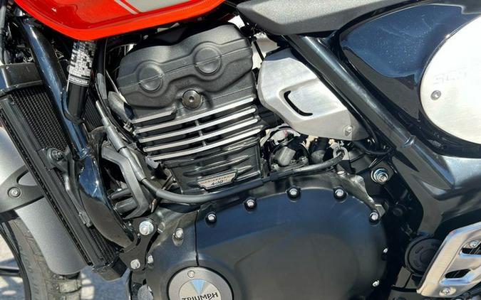 2026 Triumph Scrambler 400 X Baja Orange/Aluminium