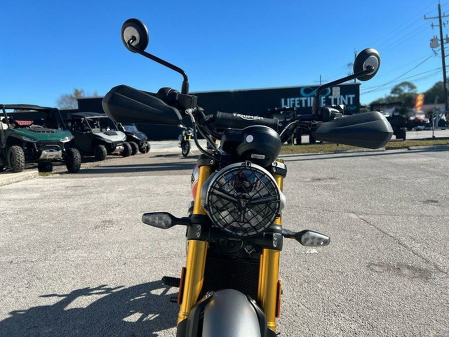 2026 Triumph Scrambler 400 X Baja Orange/Aluminium