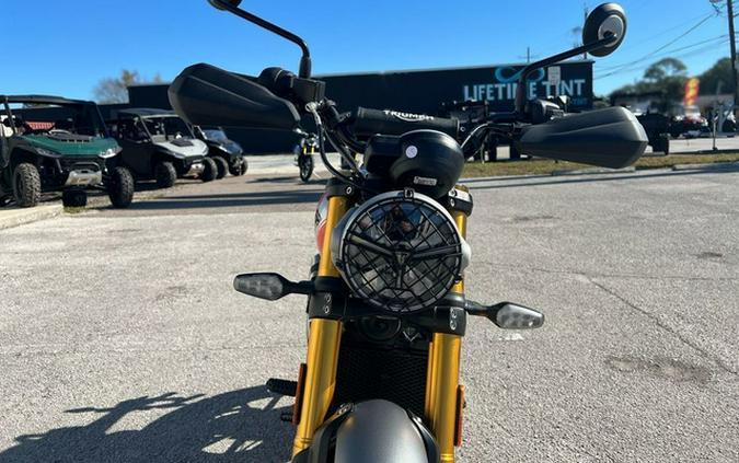 2026 Triumph Scrambler 400 X Baja Orange/Aluminium