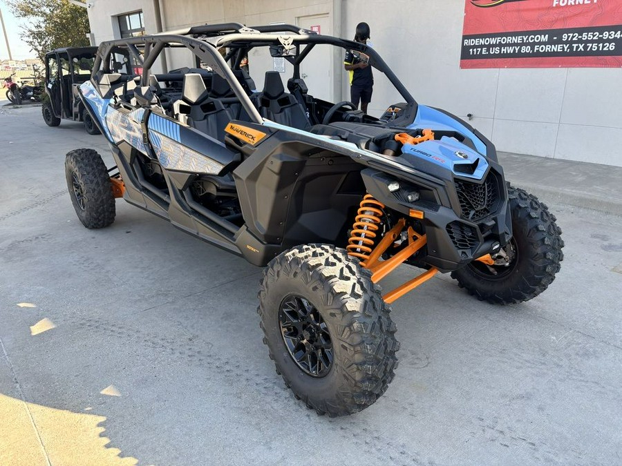 2026 Can-Am® Maverick X3 Max RS Turbo RR Scandi Blue & Orange Crush
