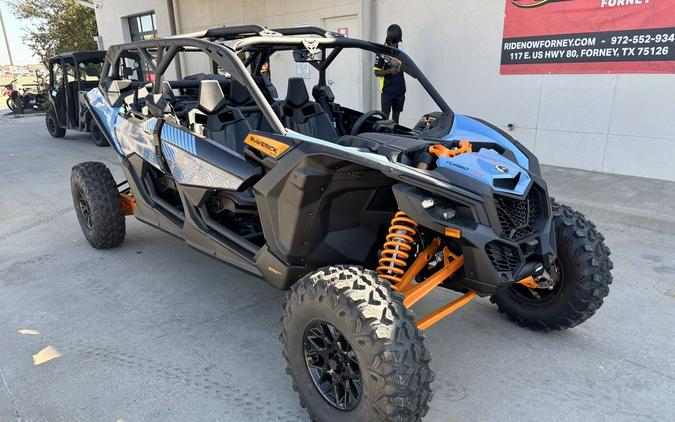 2026 Can-Am® Maverick X3 Max RS Turbo RR Scandi Blue & Orange Crush