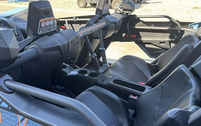 2026 Can-Am® Maverick X3 Max RS Turbo RR Scandi Blue & Orange Crush