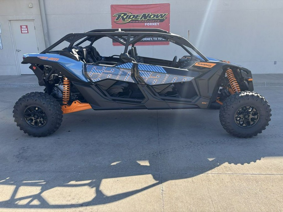 2026 Can-Am® Maverick X3 Max RS Turbo RR Scandi Blue & Orange Crush
