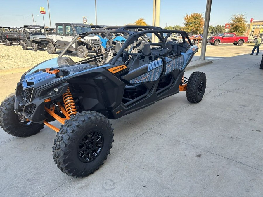 2026 Can-Am® Maverick X3 Max RS Turbo RR Scandi Blue & Orange Crush
