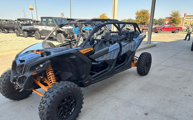 2026 Can-Am® Maverick X3 Max RS Turbo RR Scandi Blue & Orange Crush