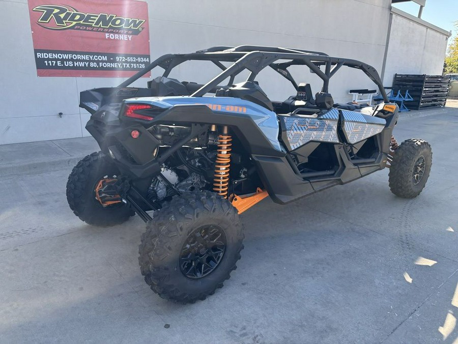2026 Can-Am® Maverick X3 Max RS Turbo RR Scandi Blue & Orange Crush