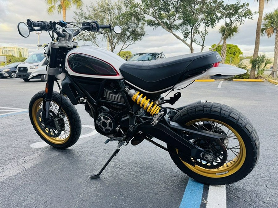 2018 Ducati Scrambler Desert Sled White Mirage