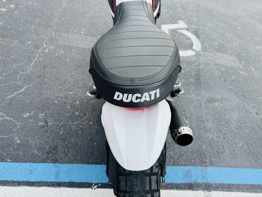 2018 Ducati Scrambler Desert Sled White Mirage