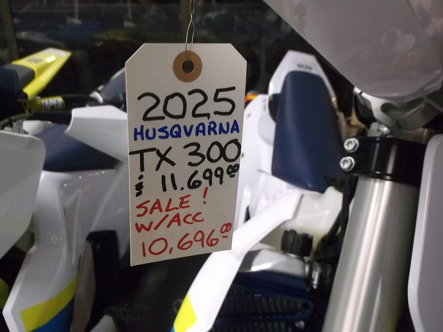 2025 Husqvarna® TX300 Tricked Out