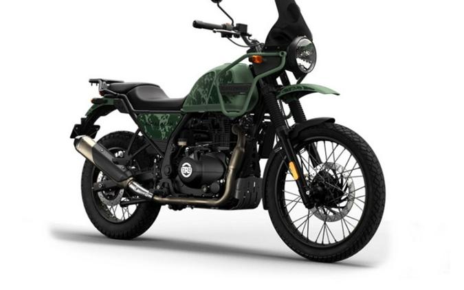 2022 Royal Enfield Himalayan Pine Green