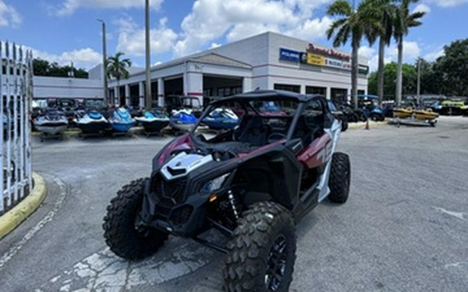 2024 Can-Am Maverick X3 DS Turbo Fiery Red & Hyper Silver