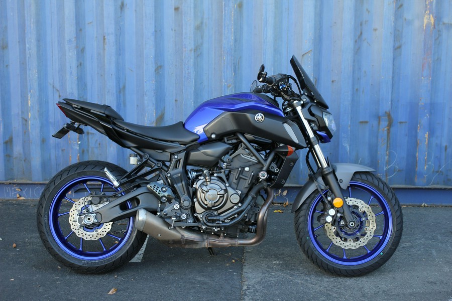 2018 Yamaha MT 07