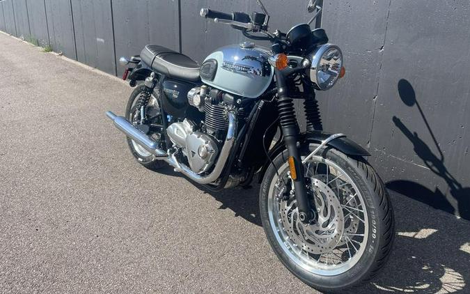 2023 Triumph Bonneville T120 Chrome Edition Meriden Blue