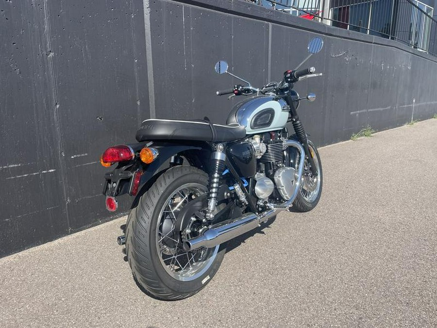 2023 Triumph Bonneville T120 Chrome Edition Meriden Blue