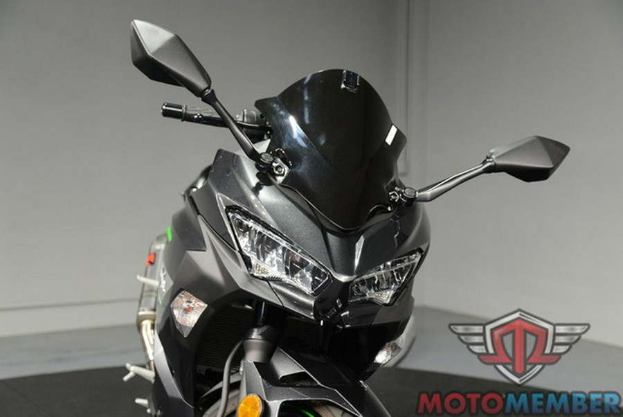 2023 Kawasaki Ninja 400 Matrix Camo Gray/Metallic Matte Carbon