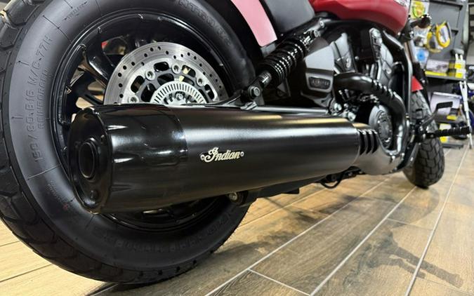 2025 Indian Scout Bobber Limited +Tech Sunset Red Smoke