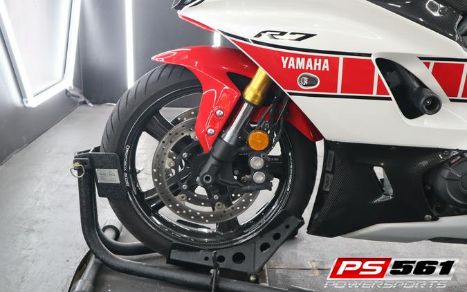 2022 Yamaha Motor Corp., USA YZF-R7 World GP 60th Anniversary Edition