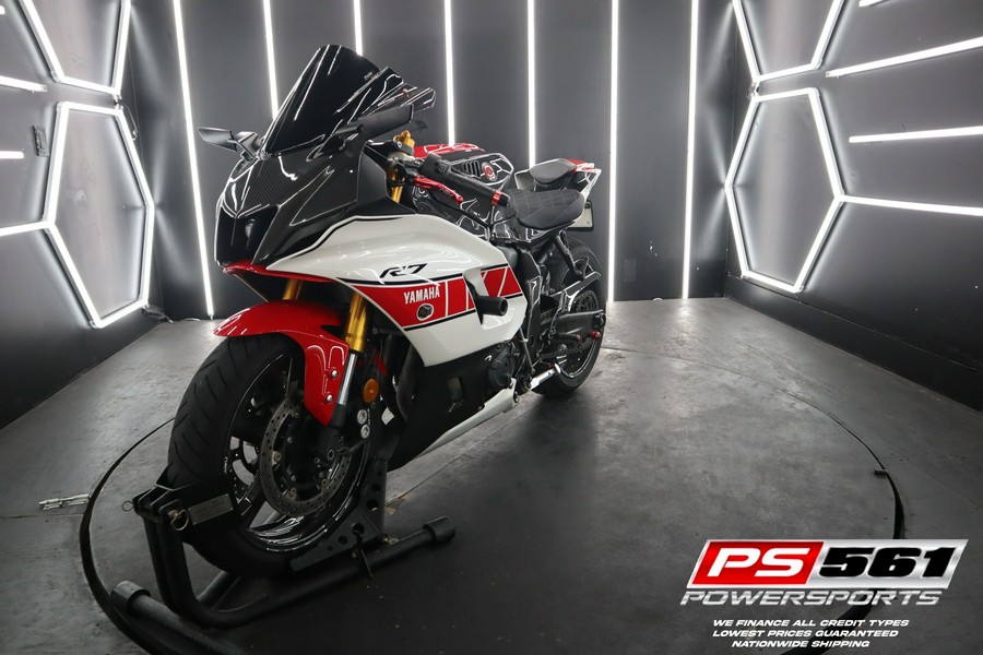 2022 Yamaha Motor Corp., USA YZF-R7 World GP 60th Anniversary Edition