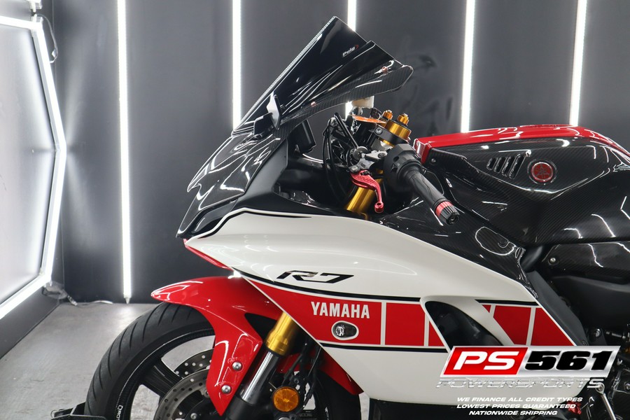2022 Yamaha Motor Corp., USA YZF-R7 World GP 60th Anniversary Edition