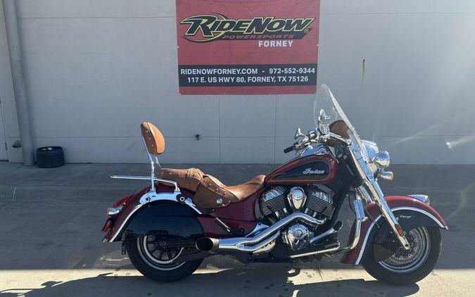 2015 Indian Motorcycle® Chief® Vintage Indian Red / Thunder Black