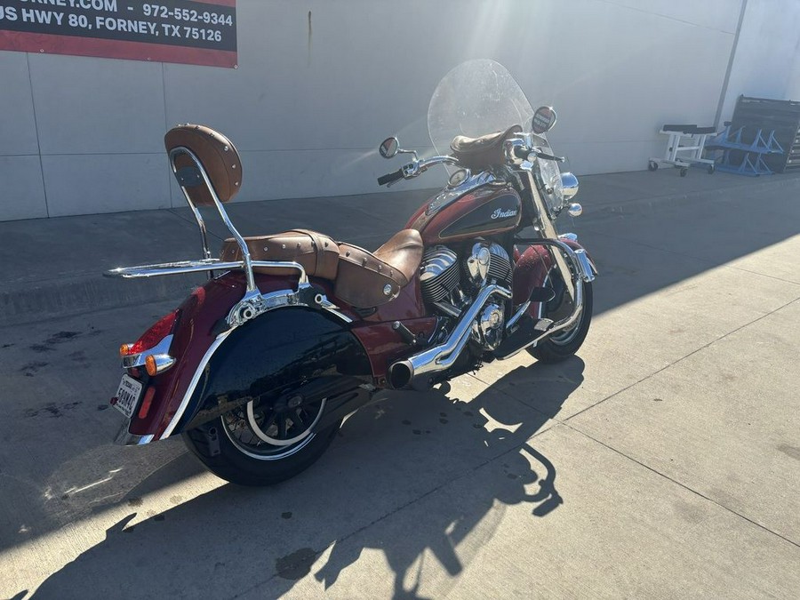 2015 Indian Motorcycle® Chief® Vintage Indian Red / Thunder Black