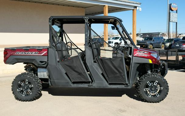 2021 POLARIS RANGER CREW XP 1000 PREMIUM BURGUNDY METALLIC PREMIUM