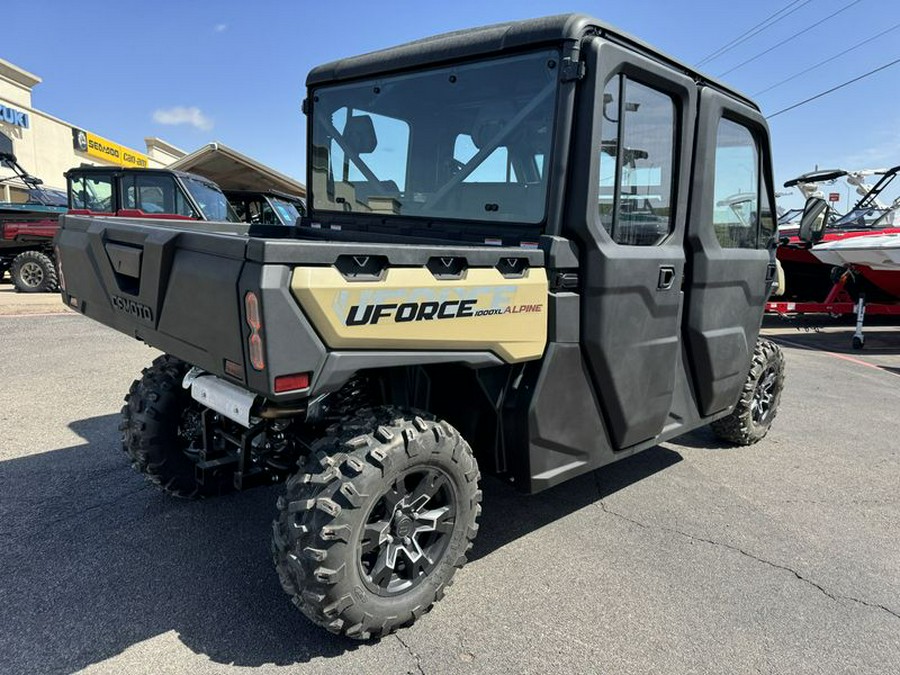 New 2024 CFMOTO UFORCE 1000 ALPINE DESERT TAN