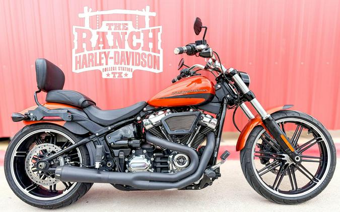 2019 Harley-Davidson® Breakout® 114 FXBRS Scorched Orange/Black Denim