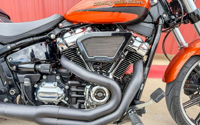 2019 Harley-Davidson® Breakout® 114 FXBRS Scorched Orange/Black Denim