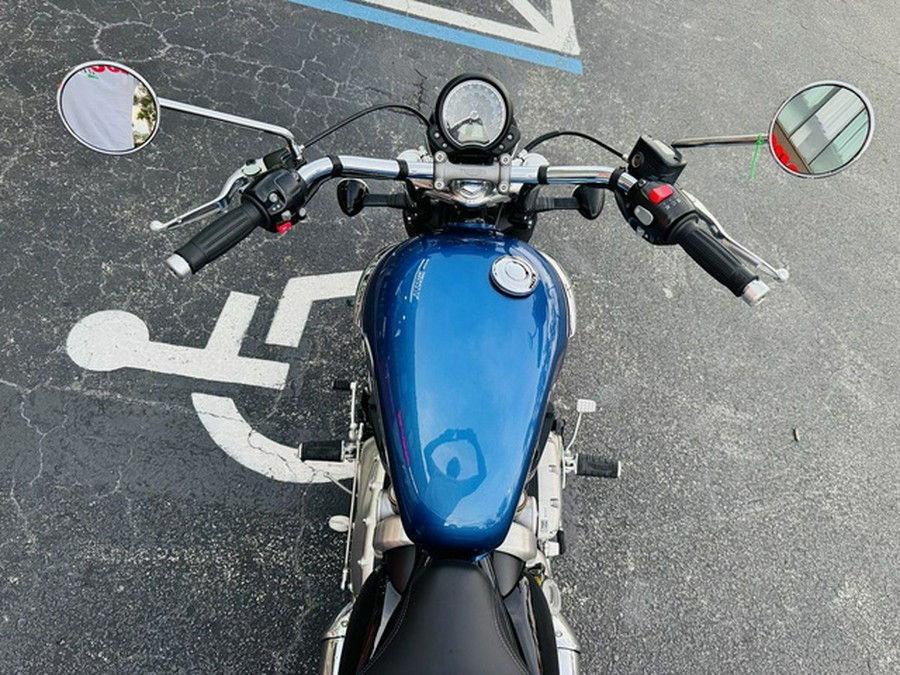 2020 Triumph Bonneville Speedmaster Cobalt BlueJet Black