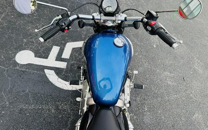 2020 Triumph Bonneville Speedmaster Cobalt BlueJet Black