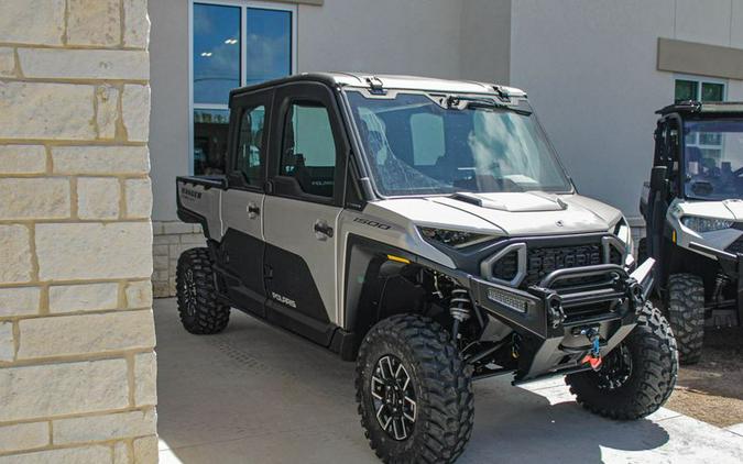 New 2024 POLARIS RANGER CREW XD 1500 NORTHSTAR ULTIMATE TURBO SILVER